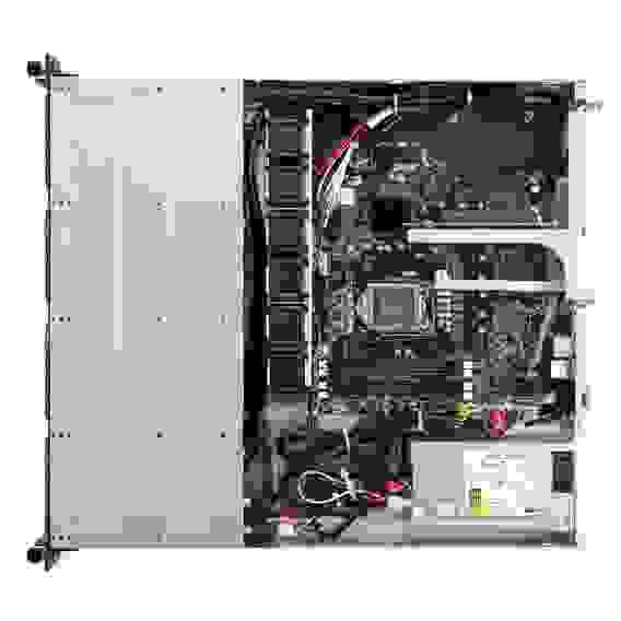 Платформа системного блока ASUS Bad Pack RS300-E11-PS4 1U, LGA1200, 4xDDR4, 4x3.5 (1xSFF8643, 2xNVME on the backplane,DVDRW, 2x1GbE, 1xM.2 SATA/PCIE 2280, optional ASMB10-iKVM, HDMI (from CPU), 1x350W (441205) bp