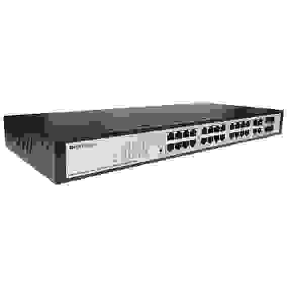 Коммутатор ORIGO OS2328/A1A Настраиваемый L2 коммутатор 24x1000Base-T, 4xCombo 1000Base-T/SFP, комплект для установки в 19" стойку