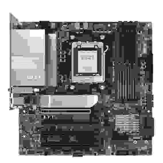 Материнская плата MSI PRO B850M-P WIFI B850, AM5, 4*DDR5, 4*PCIEx16, 3*M.2, 3*TypeC, 1*USB3.2Gen2, 5*USB3.2Gen1, 8*USB2.0, 4*SATA3.0, 5G, HDMI, ATX, RTL
