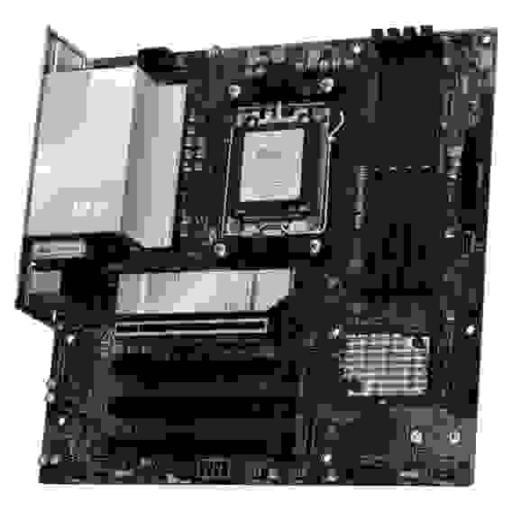 Материнская плата MSI PRO B850M-P WIFI B850, AM5, 4*DDR5, 4*PCIEx16, 3*M.2, 3*TypeC, 1*USB3.2Gen2, 5*USB3.2Gen1, 8*USB2.0, 4*SATA3.0, 5G, HDMI, ATX, RTL