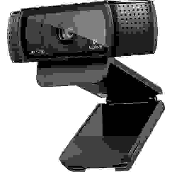 Веб-камера Logitech HD Pro Webcam C920 960-001055/960-000998{ USB 2.0, 1920*1080, 2Mpix foto, Mic, Black}