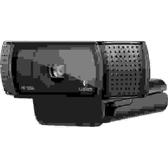 Веб-камера Logitech HD Pro Webcam C920 960-001055/960-000998{ USB 2.0, 1920*1080, 2Mpix foto, Mic, Black}