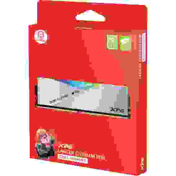 Модуль памяти ADATA 48GB DDR5 8400 XPG Lancer CUDIMM RGB AX5CU8400C4024G-DCLACRSG CL40, 1.4V, kit 2 x 24GB