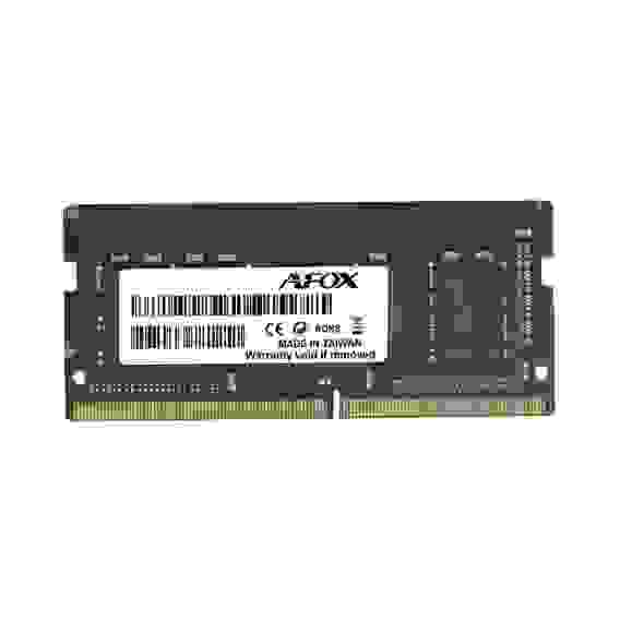 Модуль памяти Afox 16GB DDR4 3200Mhz SO-DIMM Single Channel Package (1x16GB) PC4-25600, 260- Pin, Non-ECC, Un-Buffered, CL 22-22-22-52, 1.2V