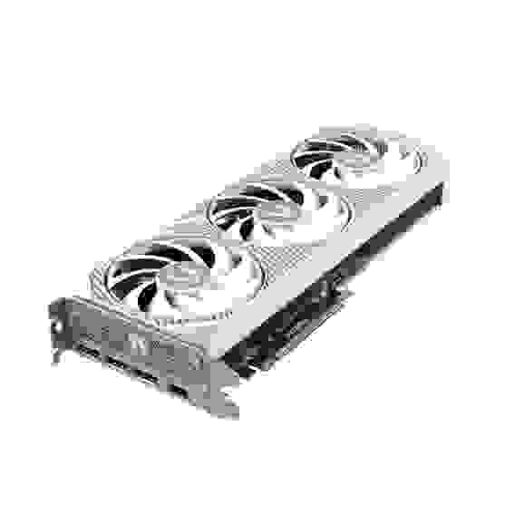 Видеокарта Zotac RTX5070 AMP WHITE ED 12GB GDDR7 192bit 3xDP HDMI 3FAN PREMIUN PACK