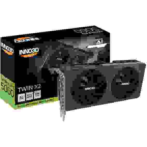 Видеокарта INNO3D RTX5060 TWIN X2 8GB GDDR7 128bit 3xDP HDMI 2FAN RTL