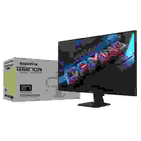 Монитор 27" Gigabyte GS27QA EK Black (IPS, 2xHDMI 2.0, 1xDP1.4, 300кд/м2, 1000:1, 16.7M, 1мс, 178/178, 2560 x 1440, 180Гц)