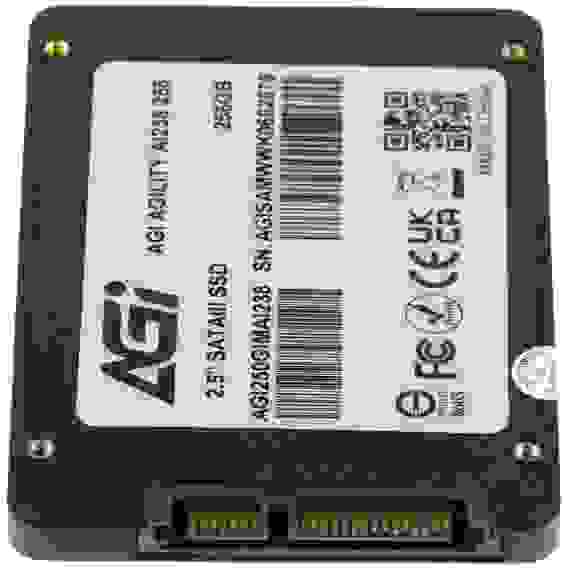 Твердотельный накопитель SSD AGI AI238 SSD 2.5" 256GB QLC RETAIL-Color Box