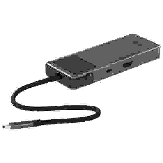 Конвертер UGREEN CM888 UNO 6-in-1 4K@60Hz USB-C To HDMI+2*USB 3.2 A+2*USB 3.2 C+PD Power Converter. Цвет: серый