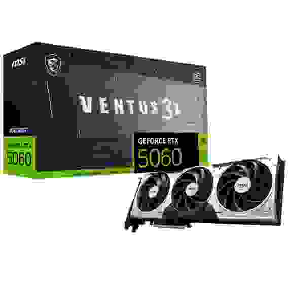 Видеокарта MSI RTX5060 VENTUS 3X OC 8GB GDDR7 128bit 3xDP HDMI 3FAN RTL