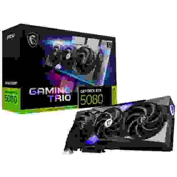Видеокарта MSI RTX5080 GAMING TRIO 16GB GDDR7 256bit 3xDP HDMI 3FAN RTL