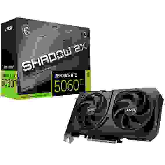 Видеокарта MSI RTX5060Ti SHADOW 2X PLUS 8GB GDDR7 128bit 3xDP HDMI 2FAN RTL