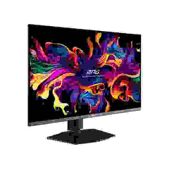 Монитор 31.5" MSI MPG 321URX QD-OLED QD-OLED, 3840x2160, 240Hz, 0,03ms, 250сd/m, 1500000:1, HDR10 | 2xHDMI(2.1), DP(1.4a), Type-C(PD-90W), 2xUSB2.0 | HAS, Swivel, InPSU, , Vesa 100, Black