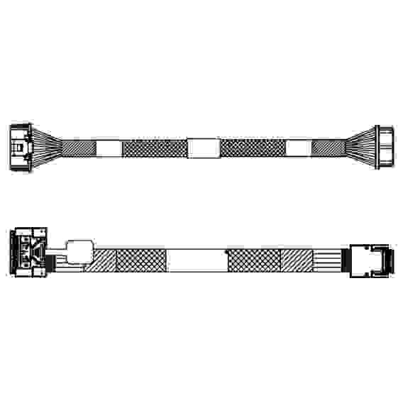 Комплектующие корпусов Lenovo ThinkSystem SR630 V3 M.2 SATA/x4 NVMe CFF RAID Cable Kit (Cable kit for use with ThinkSystem M.2 SATA/x4 NVMe 2-Bay Adapter with the use of the 5350-8i Internal Adapter)
