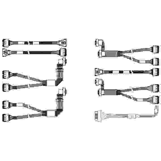 Комплектующие корпусов Lenovo ThinkSystem SR650 V3 2.5" Chassis Front BP2 NVMe Cable Kit