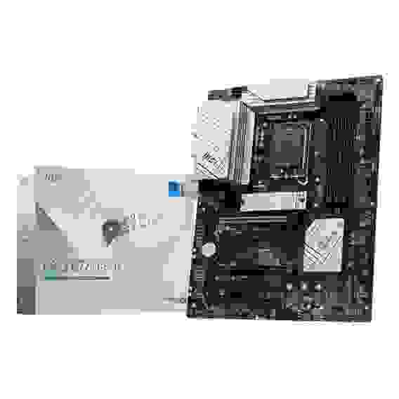 Материнская плата MSI PRO B760-P II B760, LGA1700, 4*DDR5, 5*PCIEx16, 2*M.2, 2*TypeC, 6*USB3.2Gen1, 6*USB2.0, 4*SATA3.0, 2.5G, DP, HDMI, ATX, RTL