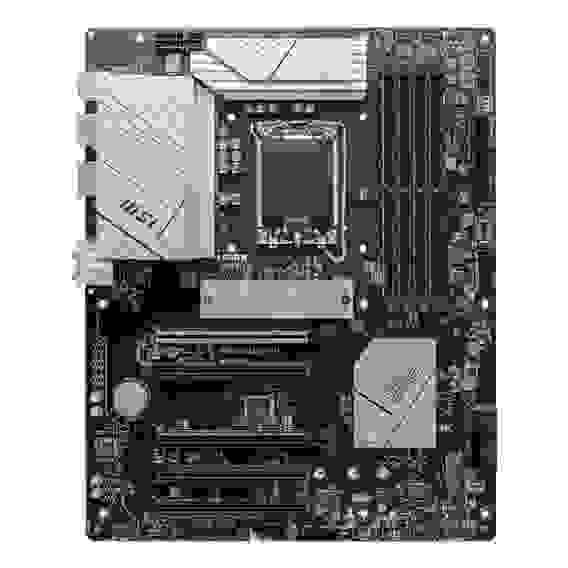 Материнская плата MSI PRO B760-P II B760, LGA1700, 4*DDR5, 5*PCIEx16, 2*M.2, 2*TypeC, 6*USB3.2Gen1, 6*USB2.0, 4*SATA3.0, 2.5G, DP, HDMI, ATX, RTL