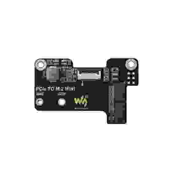 Плата интерфейсная ACD Waveshare PCIe To M.2 Mini Adapter for Raspberry Pi 5 Supports NVMe Protocol M.2 Solid State Drive, High-speed Reading/Writing, Raspberry Pi 5 NVMe HAT