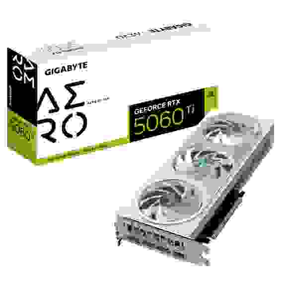 Видеокарта Gigabyte Bad Pack RTX5060Ti AERO OC 16GB GDDR7 128bit 3xDP HDMI 3FAN RTL bp