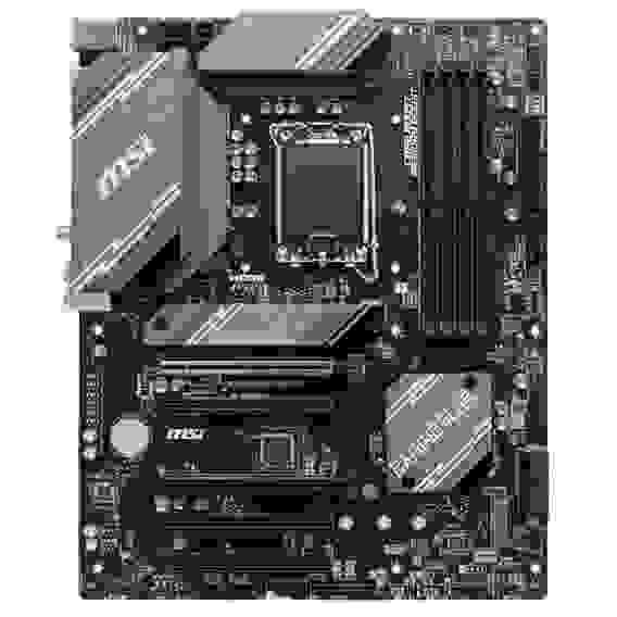 Материнская плата MSI BadPack B760 GAMING PLUS WIFI B760, LGA1700, 4*DDR5, 5*PCIEx16, 2*M.2, 2*TypeC, 2*USB3.2Gen2, 2*USB3.2Gen1, 8*USB2.0, 4*SATA3.0, 2.5G, DP, HDMI, ATX, RTL bp