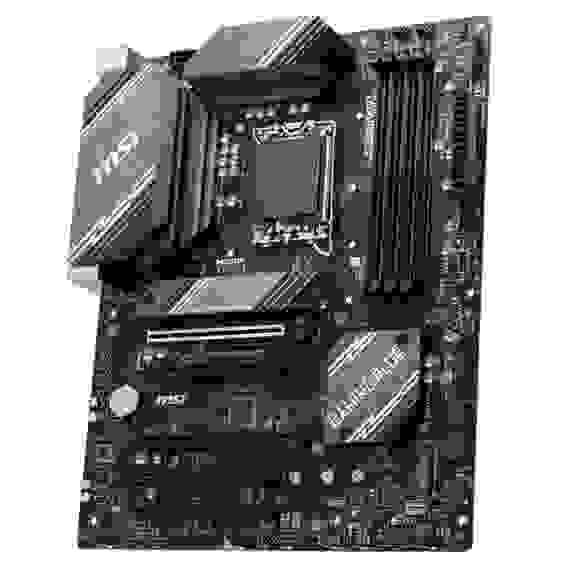 Материнская плата MSI BadPack B760 GAMING PLUS WIFI B760, LGA1700, 4*DDR5, 5*PCIEx16, 2*M.2, 2*TypeC, 2*USB3.2Gen2, 2*USB3.2Gen1, 8*USB2.0, 4*SATA3.0, 2.5G, DP, HDMI, ATX, RTL bp