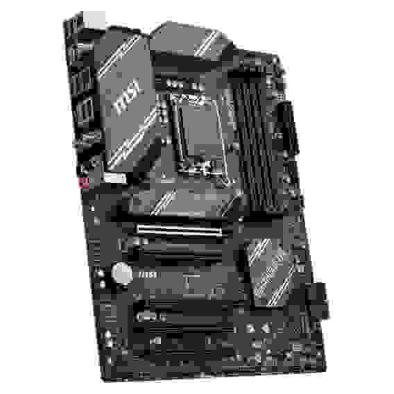Материнская плата MSI BadPack B760 GAMING PLUS WIFI B760, LGA1700, 4*DDR5, 5*PCIEx16, 2*M.2, 2*TypeC, 2*USB3.2Gen2, 2*USB3.2Gen1, 8*USB2.0, 4*SATA3.0, 2.5G, DP, HDMI, ATX, RTL bp