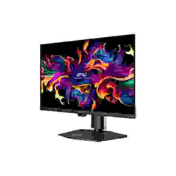 Монитор 26.5" MSI MPG 271QR QD-OLED X50 QD-OLED, 2560x1440, 500Hz, 0,03ms, 300сd/m, 1500000:1, HDR10 | 2xHDMI(2.1), DP(2.1a), Type-C(PD-98W), 2xUSB3.2 | HAS, Pivot, Swivel, InPSU, Vesa 100, Black