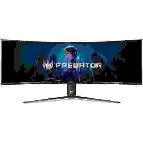 Монитор 57" ACER Predator Z57bmiiphuzx Black (VA 7680x2160 120 Hz 1000cd/m2 1ms 2xHDMI(2.1) + 1xDP + 1xTypeC(PD90W) + USB3.2(1up4down) + Audio out+Speaker 10Wx2 110 H.Adj)