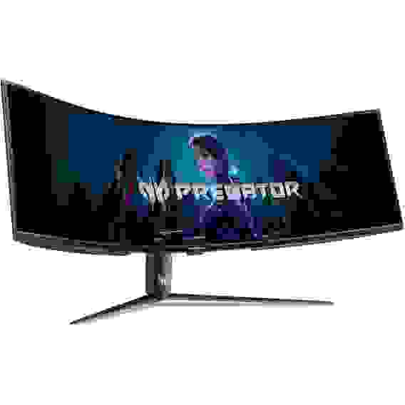 Монитор 57" ACER Predator Z57bmiiphuzx Black (VA 7680x2160 120 Hz 1000cd/m2 1ms 2xHDMI(2.1) + 1xDP + 1xTypeC(PD90W) + USB3.2(1up4down) + Audio out+Speaker 10Wx2 110 H.Adj)