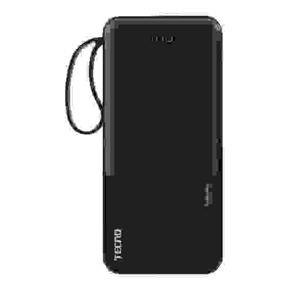 Внешний аккумулятор Tecno OnGO L101 10000mAh 12W 2.4A 2xUSB-A/USB-C черный