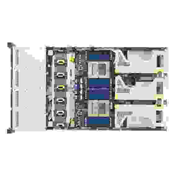 Сервер Crusader Squire 2255R (Rack 2U, 2xEpyc 9335 (32C/64T, 3.0 GHz, 128 MB), 12x32GB DDR5 DIMM ECC reg., 4x1.92TB U.2 NVMe, 2x25Gb/s SFP28, 2x2700W, No OS)