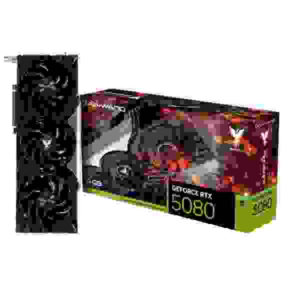 Видеокарта Gainward RTX5080 PHOENIX 16GB GDDR7 256bit 3xDP HDMI 3FAN RTL