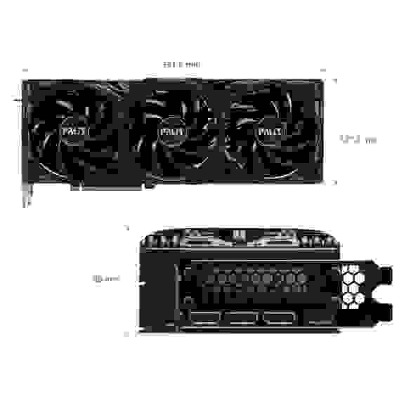 Видеокарта Palit RTX5080 GAMINGPRO OC 16GB GDDR7 256bit 3xDP HDMI 3FAN RTL
