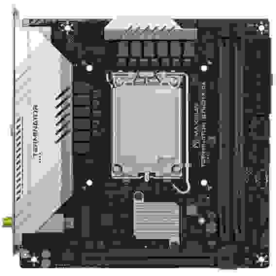 Материнская плата Maxsun MS-Terminator B760ITX D4 WIFI V3 LGA1700, B760, 2xDDR4, 1*PCIEx16, 2*M.2, 2xTypeC, 5*USB3.2Gen1, 5*USB2.0, 4*SATA3.0, 2.5G, VGA, HDMI, Mini-ITX, RTL