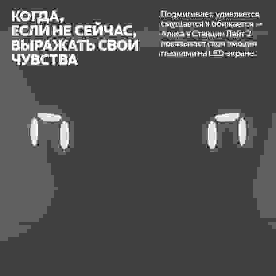 Яндекс Станция Лайт 2 с Алисой на YaGPT, графит
