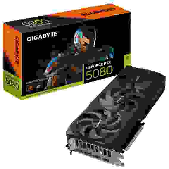 Видеокарта Gigabyte RTX5080 WINDFORCE OC V2 SFF 16GB GDDR7 256bit 3xDP HDMI 3FAN RTL