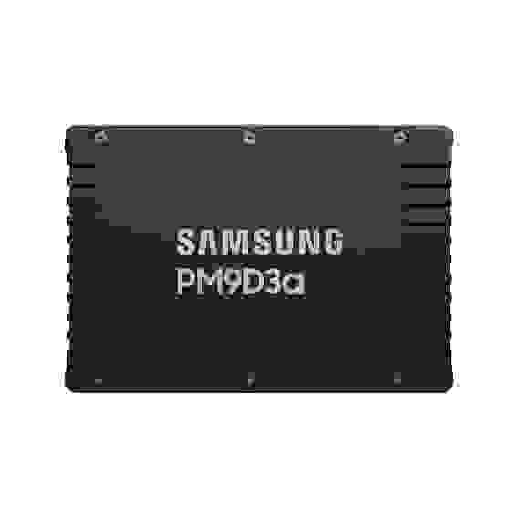 Твердотельный накопитель SSD Samsung MZWL67T6HBLC-00AW7 2.5 U.2, 7680GB, PM9D3a, 12k/6000 MB/s, 2000k/300k IOPS, NVME Gen 5, 1DWPD (5Y)