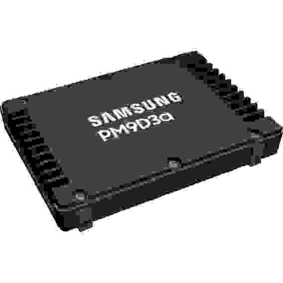 Твердотельный накопитель SSD Samsung MZWL67T6HBLC-00AW7 2.5 U.2, 7680GB, PM9D3a, 12k/6000 MB/s, 2000k/300k IOPS, NVME Gen 5, 1DWPD (5Y)