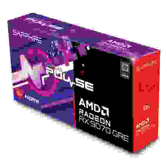 Видеокарта Sapphire RX 9070 GRE GAMING OC 12GB GDDR6 192bit 2xDP 2xHDMI 2FAN RTL