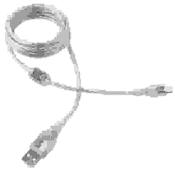 Кабель USB 2.0 Pro Cablexpert CCP-mUSB2-AMBM-6-TR AM/microBM, 1,8м, экран, феррит.кольцо, прозрачный, пакет